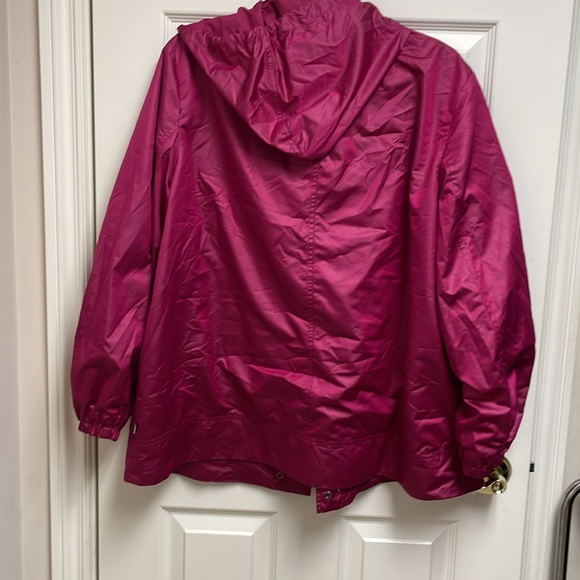 Zenergy by Chicos Magenta light-weight lined Jacket - Picture 7 of 9